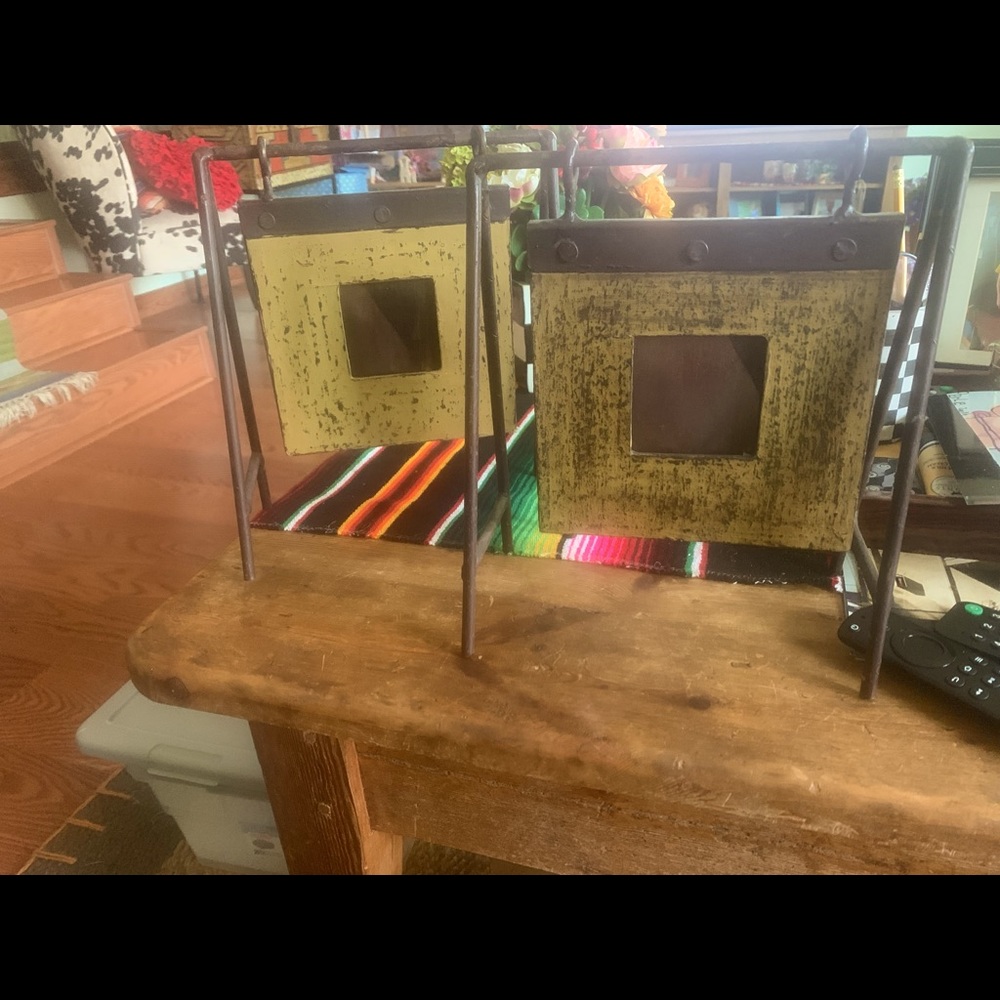 Rustic. Southwest picture frames. Standing